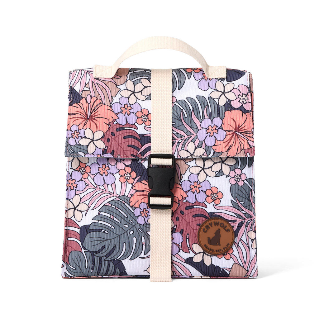 INSULATED LUNCH BAG Tropical Floral