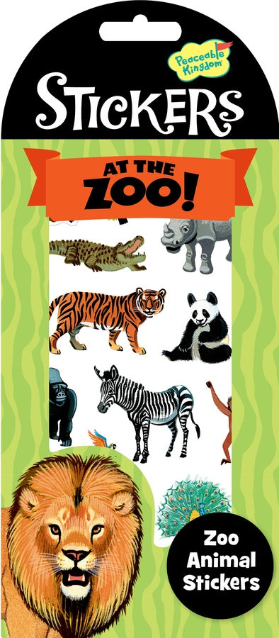 Mini Stickers Zoo Animals