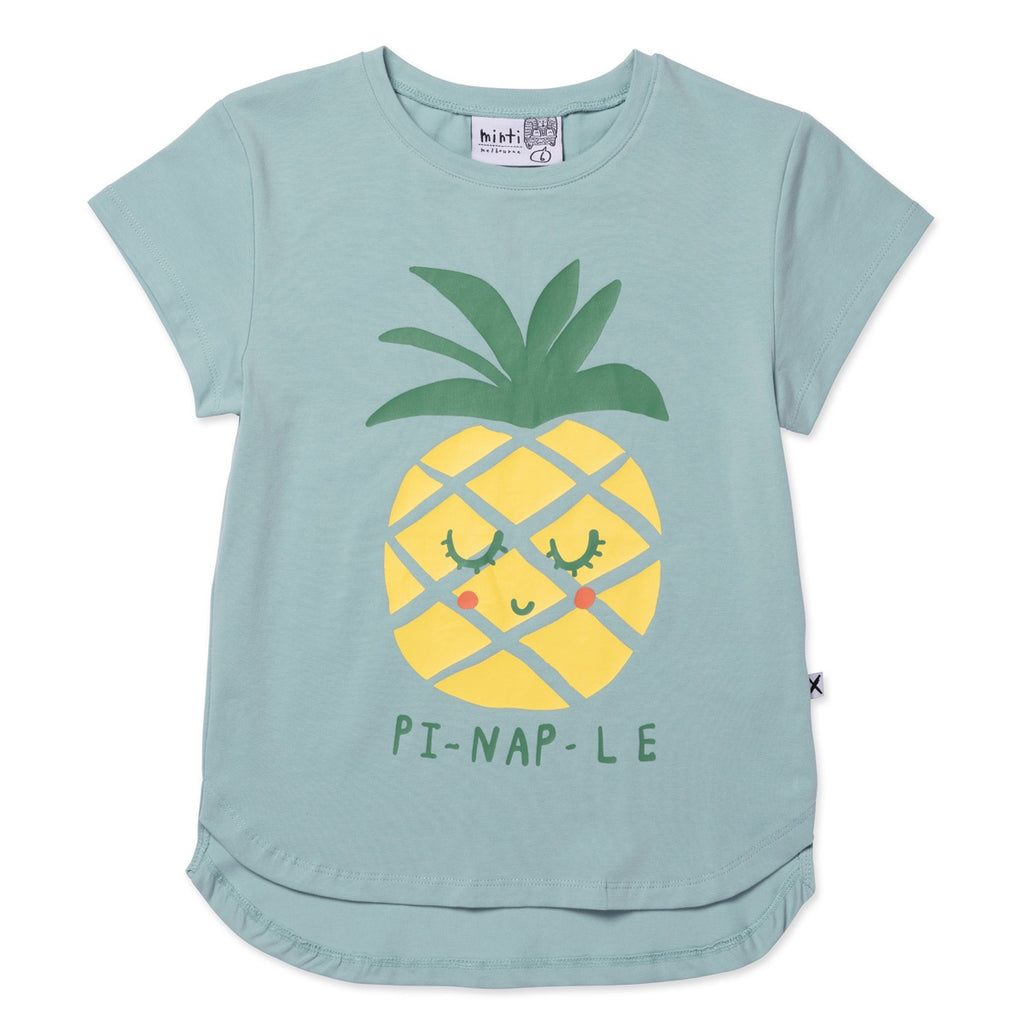 Pi-Nap-Le Tee - Muted Green
