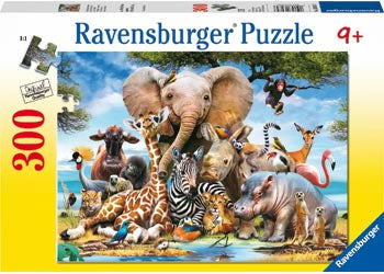 Favourite Wild Animals Puzzle 300pc