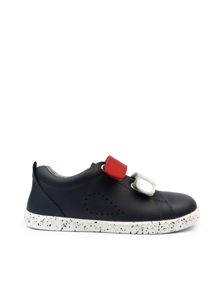 KP Grass Court Switch Navy (Red + Silver)