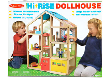 Hi-Rise Doll House with Furniture