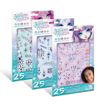Nebulous Stars - Body Gem Stickers