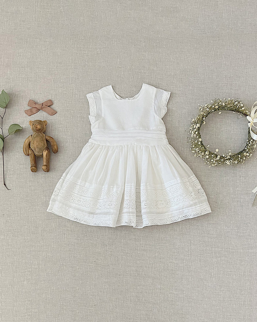 DAHLIA DRESS WHITE