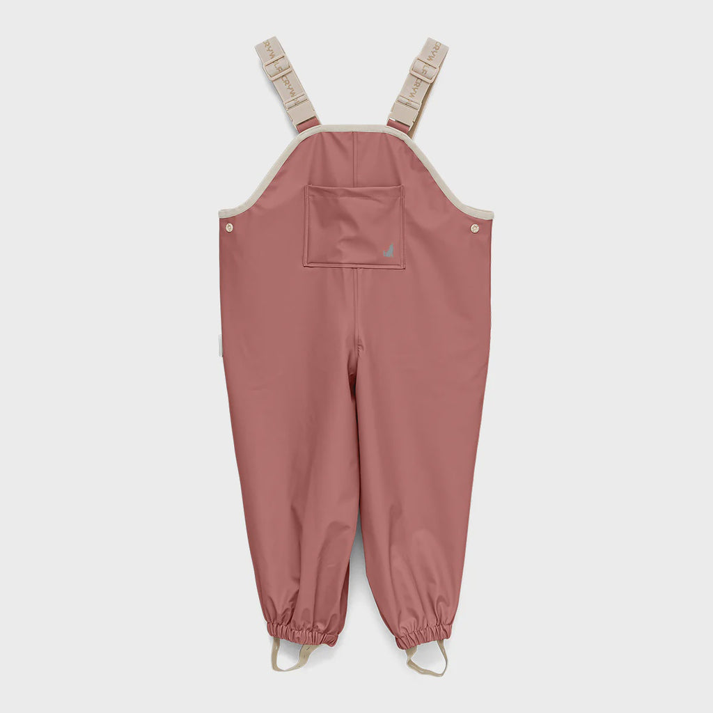 RAIN OVERALLS Rosewood