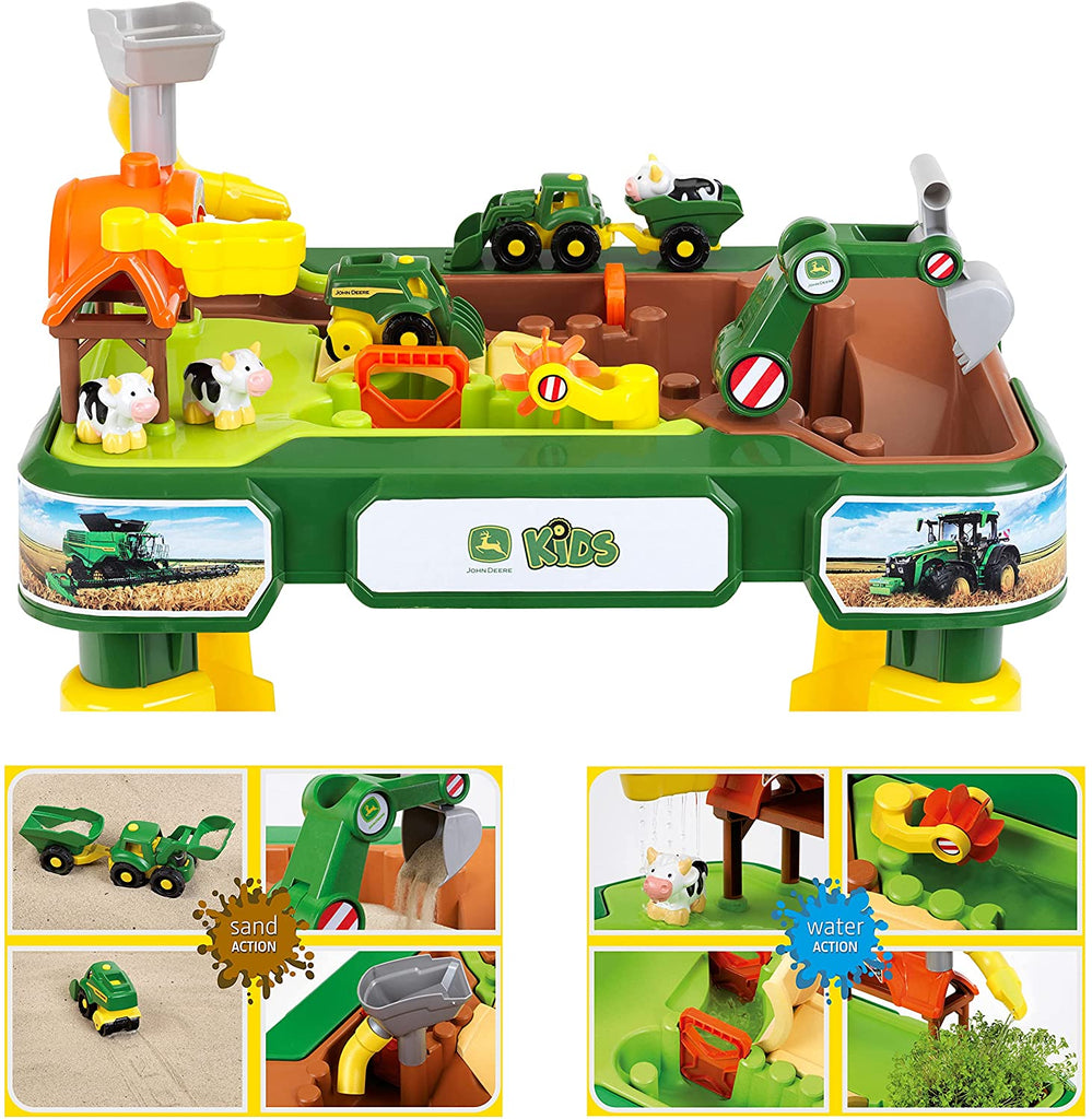 John Deere Farm - Sand and Water Play Table 2 in1