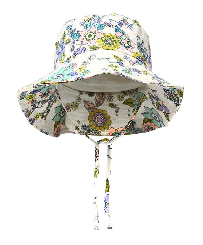 Daisy Chain Junior Hat - Off White