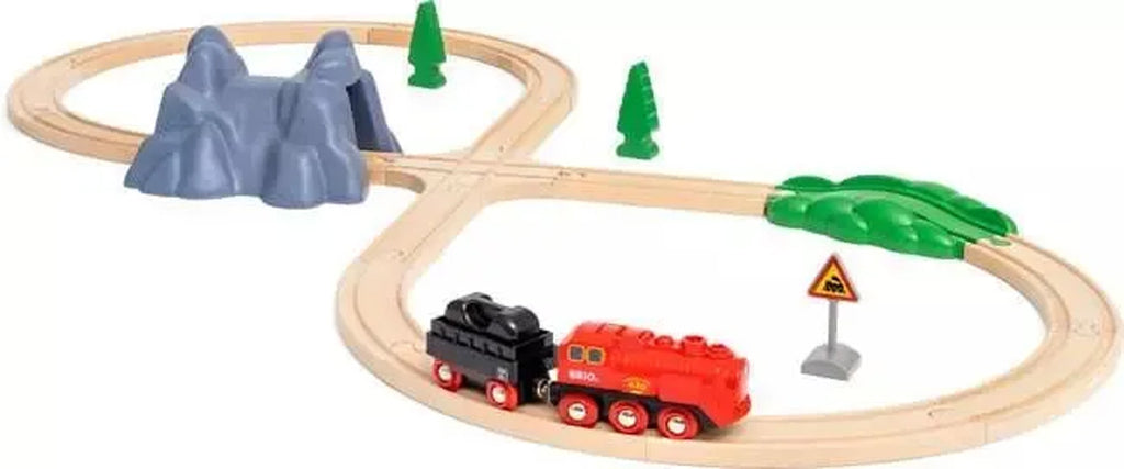 BRIO - Steaming Train Set 24 Pieces