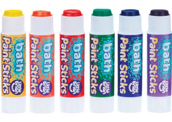 Little Brian - Bath Paint Sticks 6pk