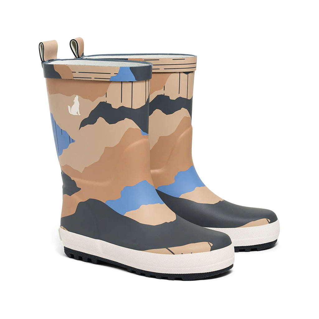 Rain Boots Camo Mountain