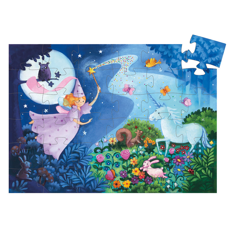 Fairy & Unicorn puzzle 36pce