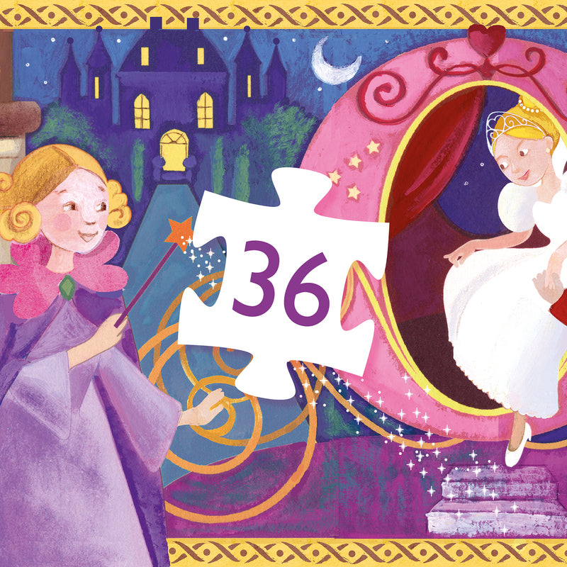 Cinderella Slipper Puzzle 36pce