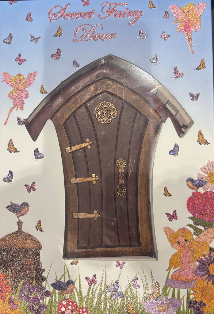 Secret Fairy Arch Wood Door Smaller
