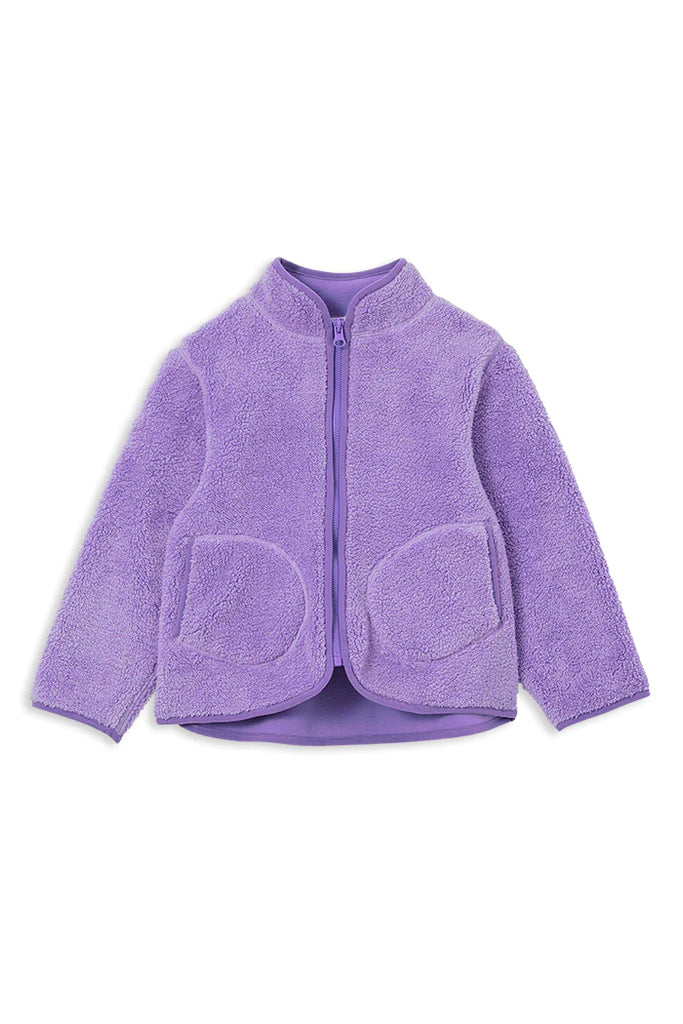 Lavender Sherpa Jacket