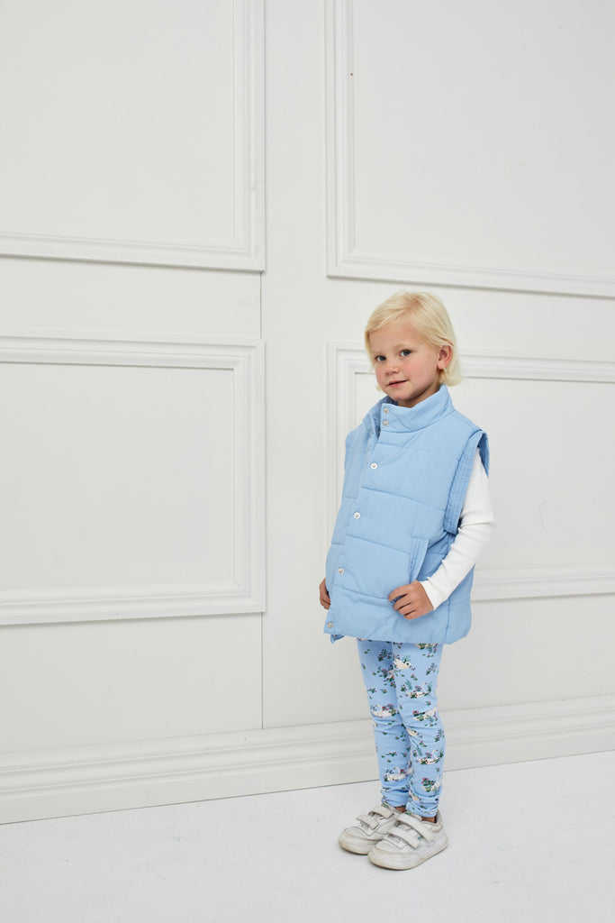 Bluebell Puffer Vest