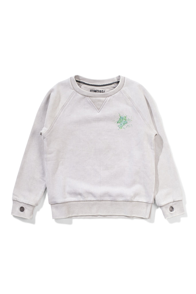 Splatted Crew - Mineral grey