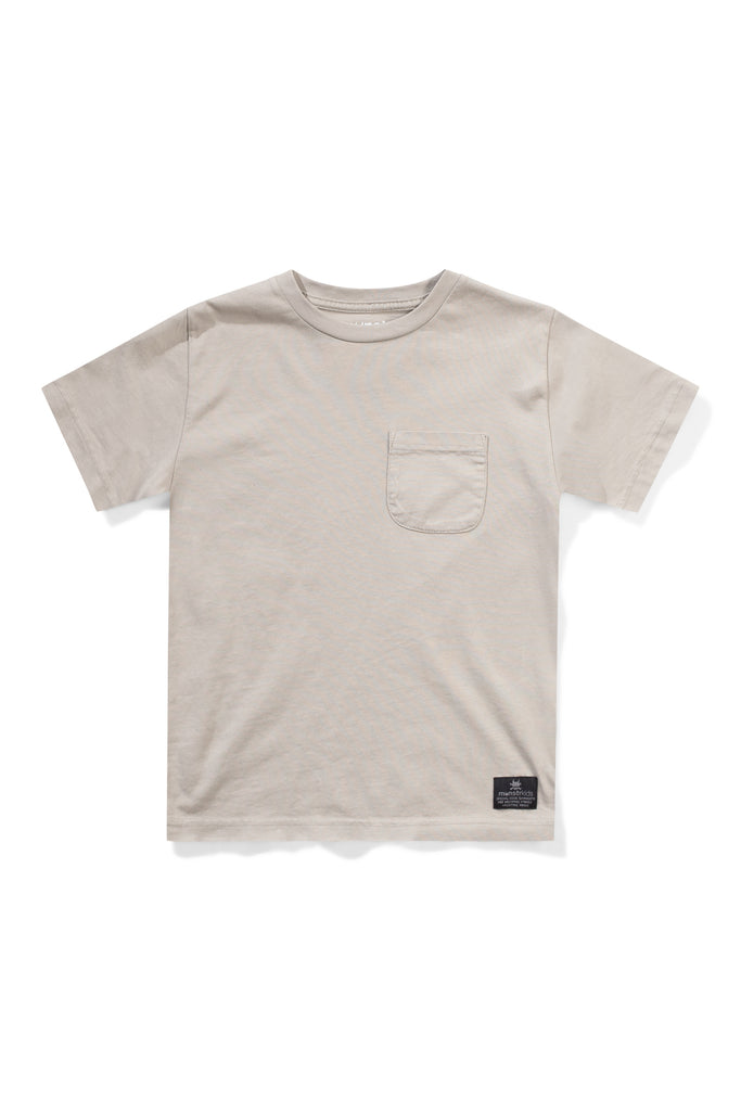 Boxer PKT Tee - Washed Sand