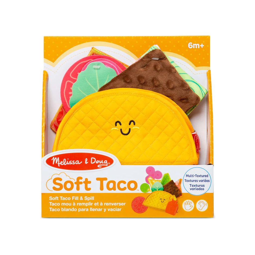 Touch & Feel Taco Soft Toy