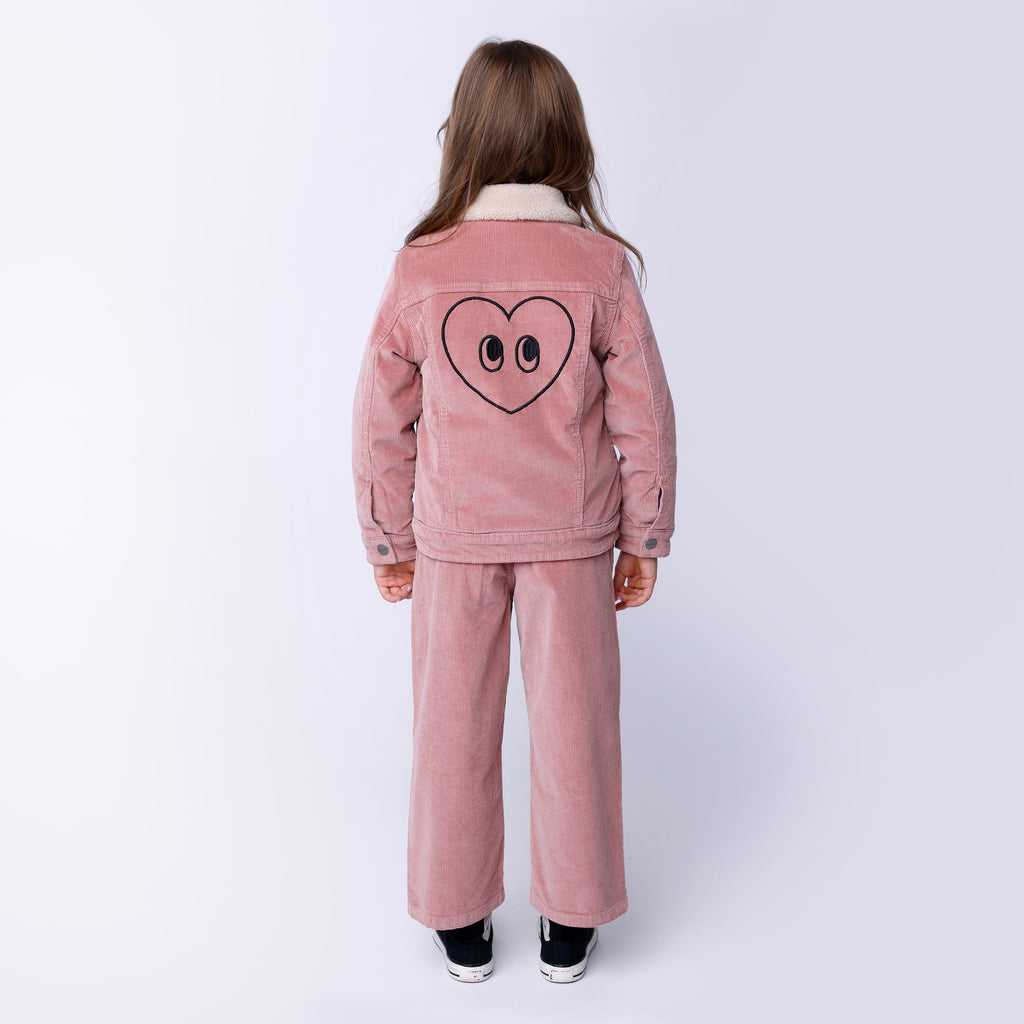 Cosy Cord Pants - Muted Pink