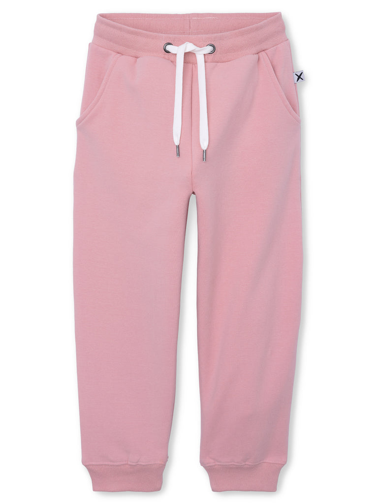 Furry Lounge Trackies- Muted Pink