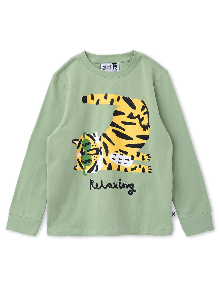 Minti Relaxing Tiger Tee
