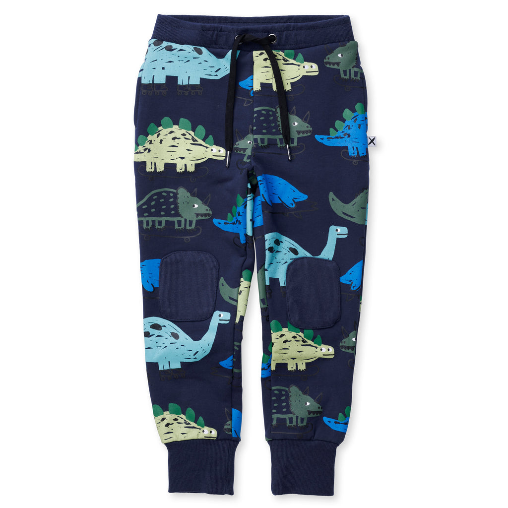 Dino Rollers Furry Trackies - Dark Blue