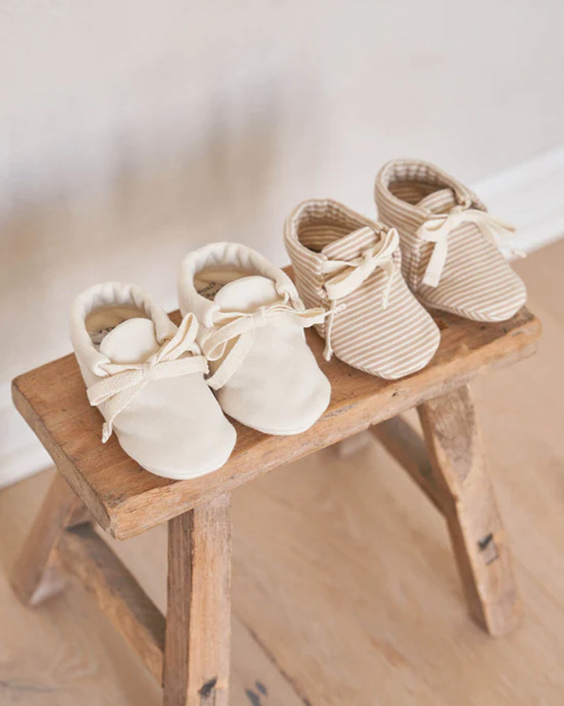 Baby Booties || Ivory