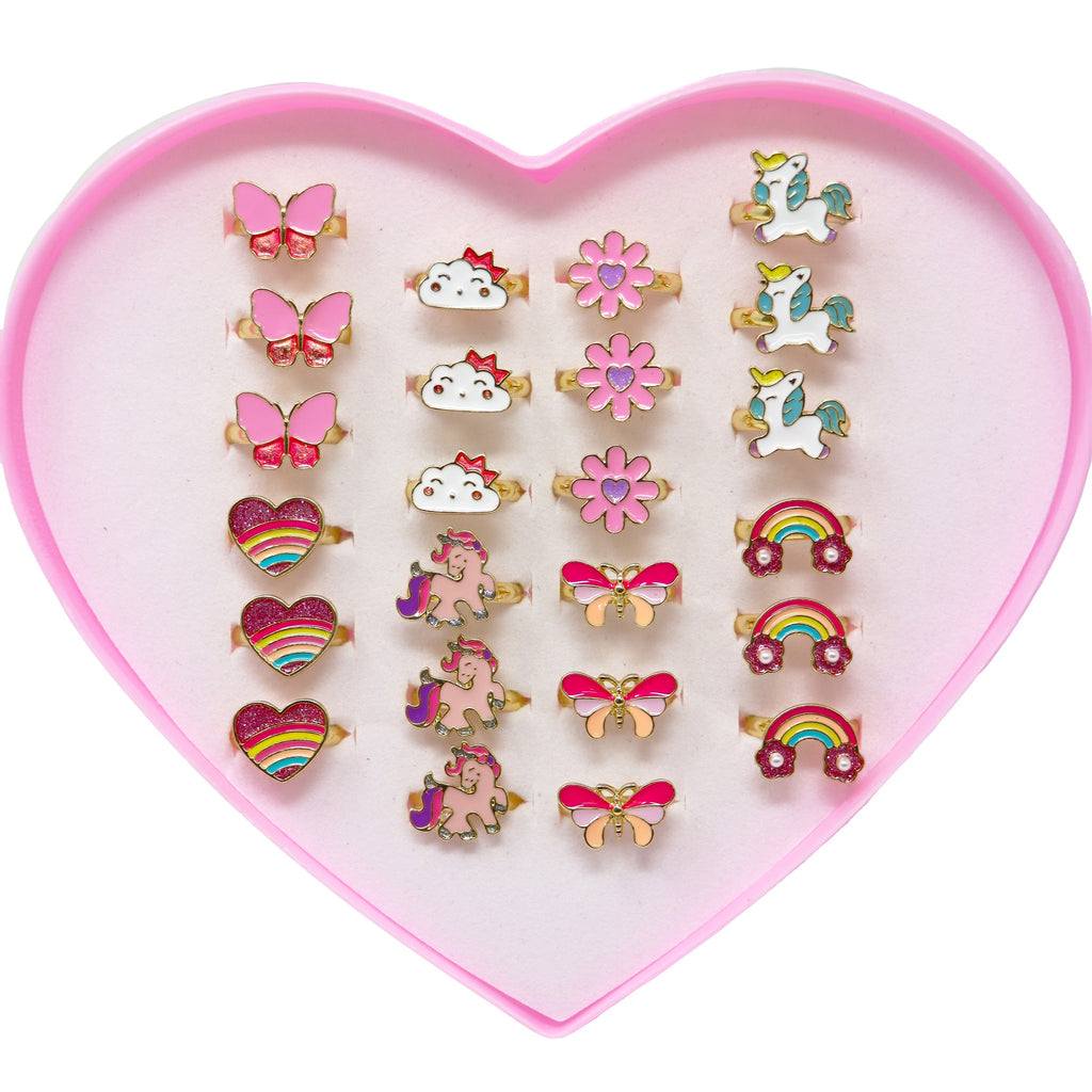 Rainbow Fantasy Sparkle Rings