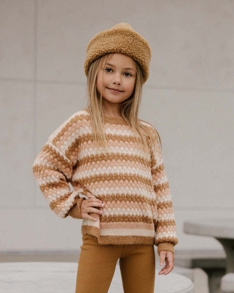 Aspen Sweater  || Multi-Stripe