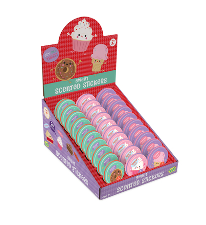 Sweet Scratch and Sniff Sticker Tin