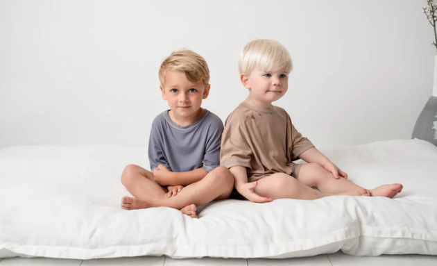 Mini Ribbed Oversized T-Shirt Pyjama Set