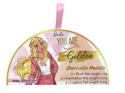 Barbie Golden Blush Cosmetic Palette