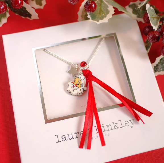 Holly Jollly Christmas Necklace