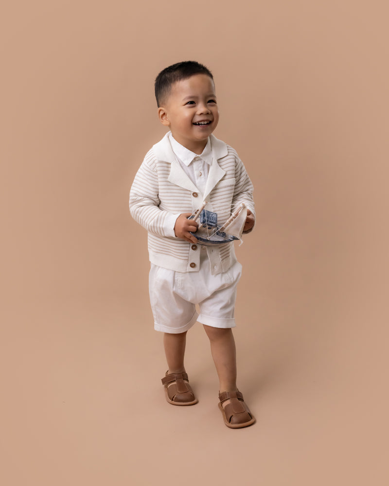 JUDE CHRISTENING SHORTS - IVORY