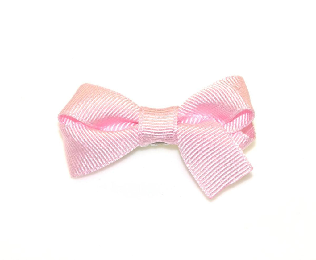 GROSGRAIN SMALL TURNED BOW CLIP