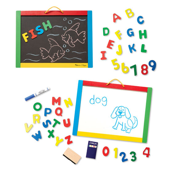 Magnetic Chalkboard and Dry-Erase Board