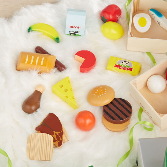 Food Groups - Wooden Play Food