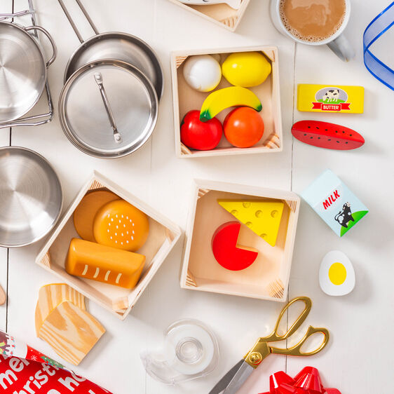 Food Groups - Wooden Play Food