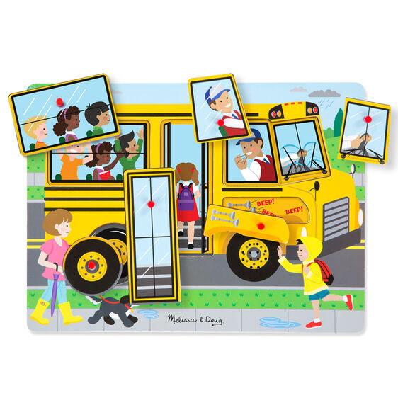 The Wheels on the Bus Song Puzzle – 6pc