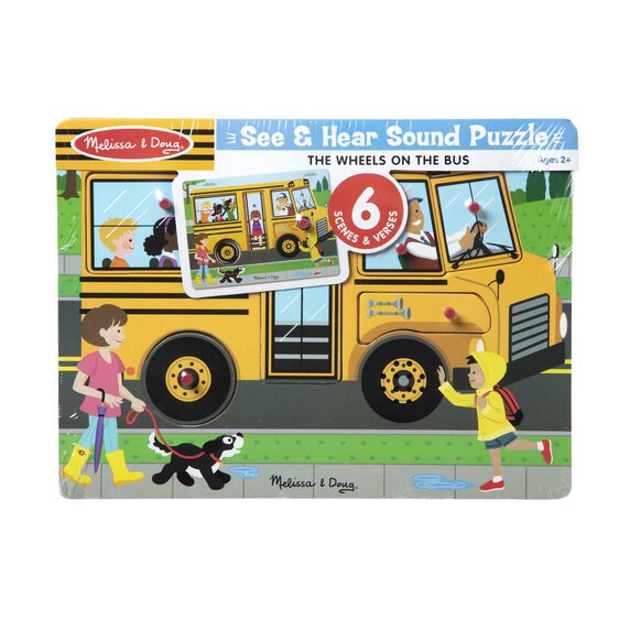 The Wheels on the Bus Song Puzzle – 6pc