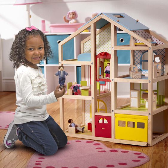 Hi-Rise Doll House with Furniture