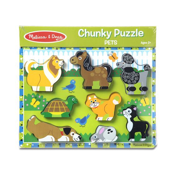 Pets Chunky Puzzle 8pce