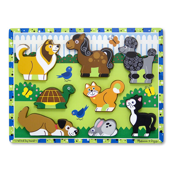 Pets Chunky Puzzle 8pce