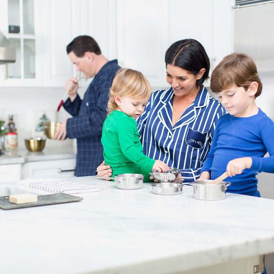 Let's Play House! Stainless Steel Pots & Pans Play Set