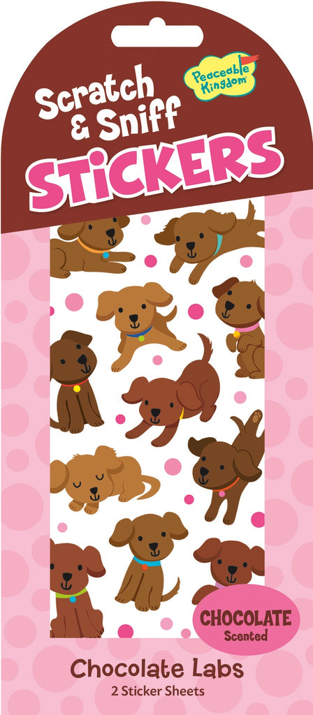 Mini Stickers Choc Labs