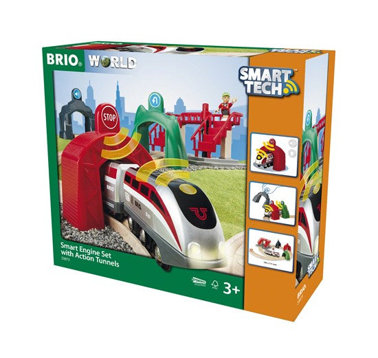 BRIO Smart Tech - Smart Engine Set with Action Tunnels