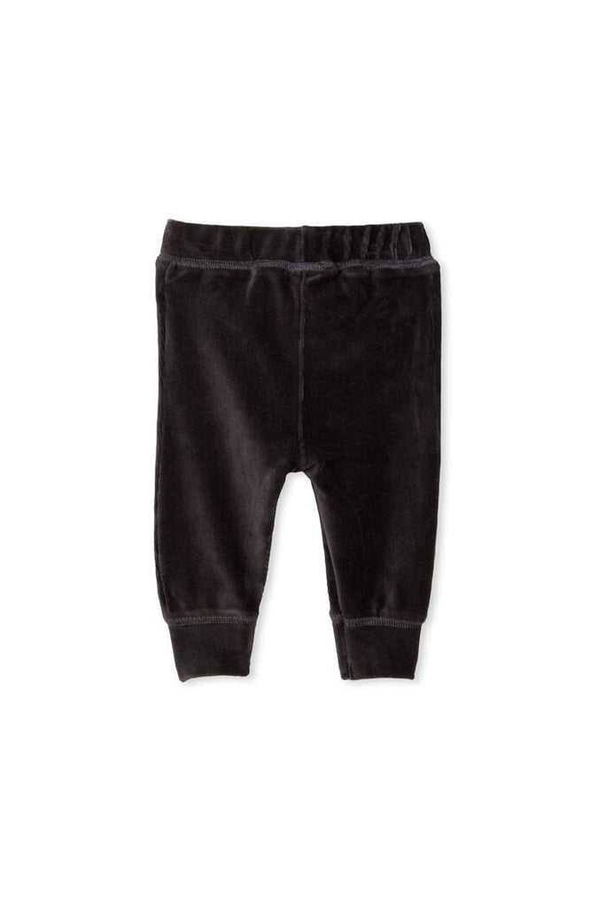 BABY VELOUR PANT CHARCOAL