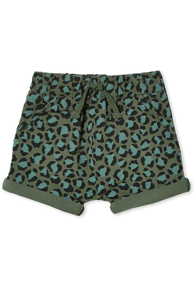 BABY ANIMAL TRACK SHORT - URBAN GREEN