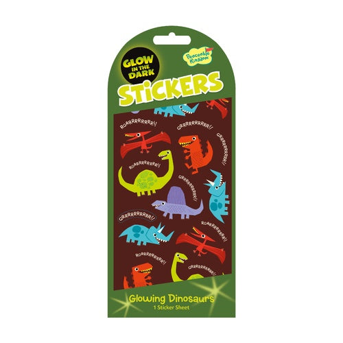 Glowing Dinosaur Stickers