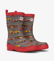 Classic Race Cars Matte Rainboot